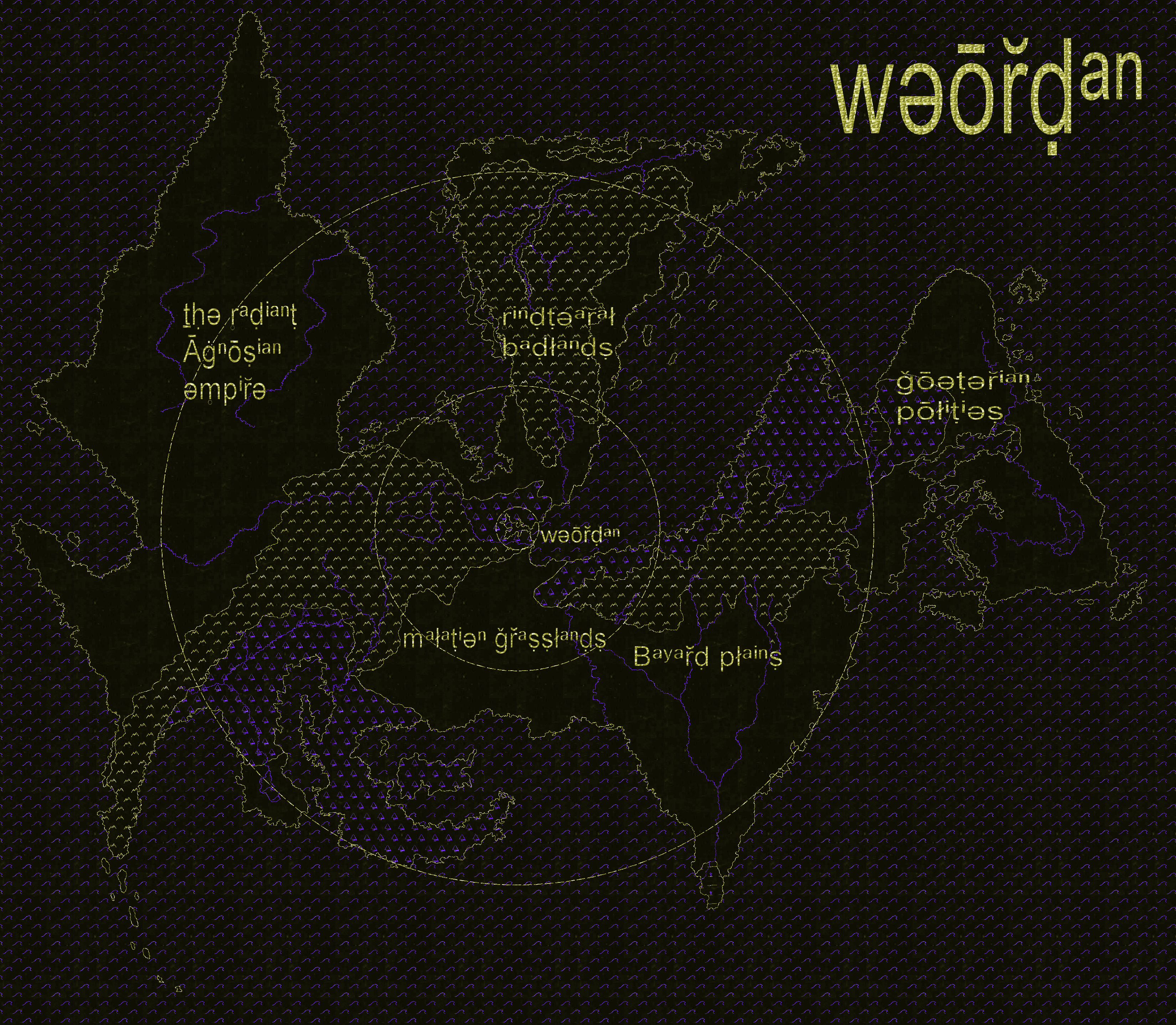 Weordan map